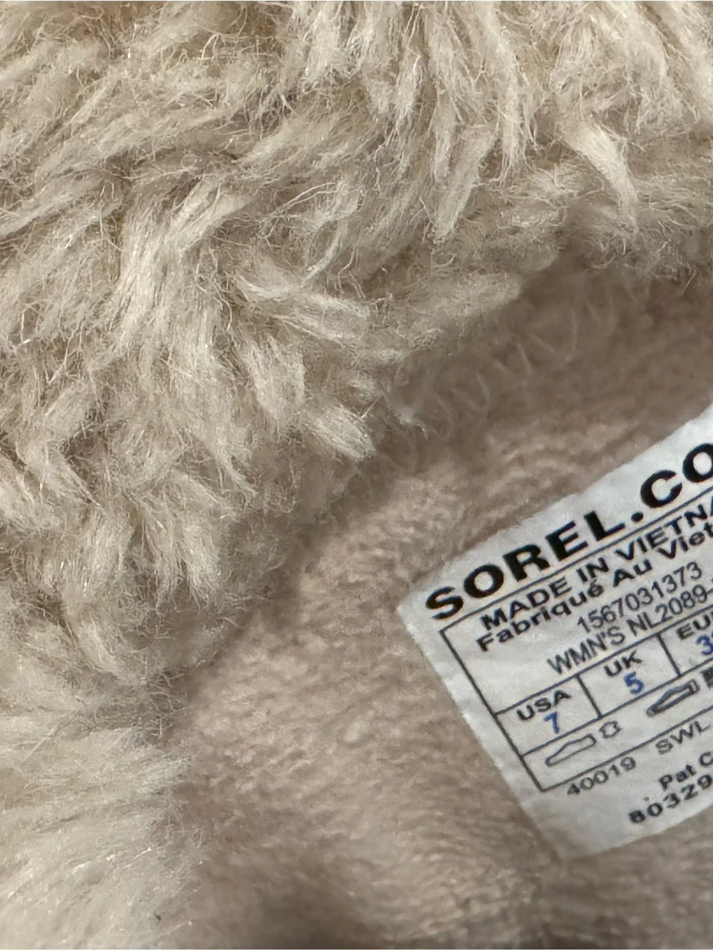 Sorel Children’s Tan and Black Faux-Fur Winter Boots